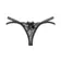 Erotická tanga - Obsessive Blomentis tanga - černá - 23228201121 - M/L