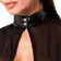 Erotické šaty - NOIR minišaty s průhledným topem - černé - 27190611041 - L