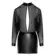 Erotické šaty - NOIR minišaty s průhledným topem - černé - 27190611041 - L