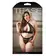 Erotické komplety - Fantasy Lingerie Queen Size Kylie set podprsenky a kalhotek - černý - 76B661BLK1X2X - XL/XXL