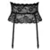 Erotické podvazky - Cottelli Lingerie Krajkový podvazkový pás - černý - 23403481041 - L