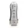 Nevibrační vaginy - RealRock Easy Rider Textured masturbátor - černý - REA197BLK