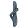 Multifunkční vibrátory - Satisfyer Heat Flex 4 rabbit vibrátor - šedý - sat4068237