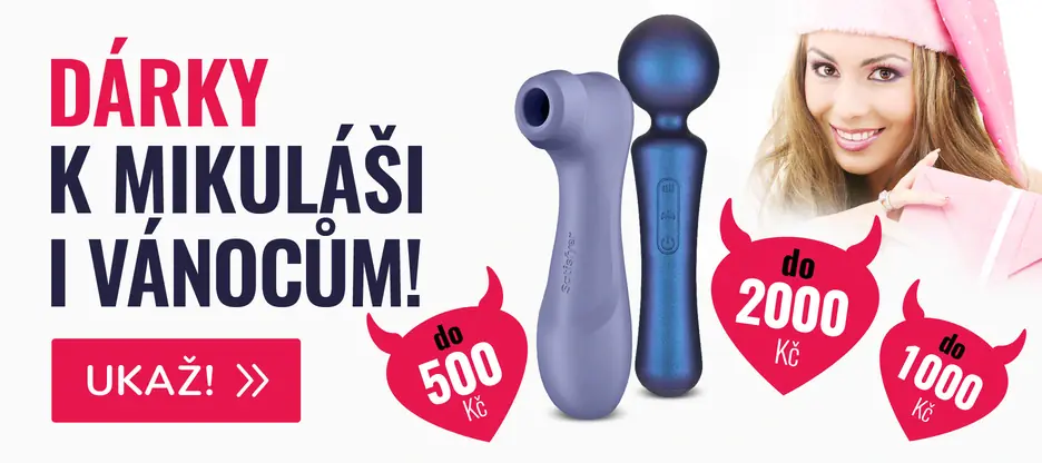 Dárky do 500 Kč, 1000 Kč i dražší! Udělejte si radost na Mikuláše i k Vánocům. 🎅