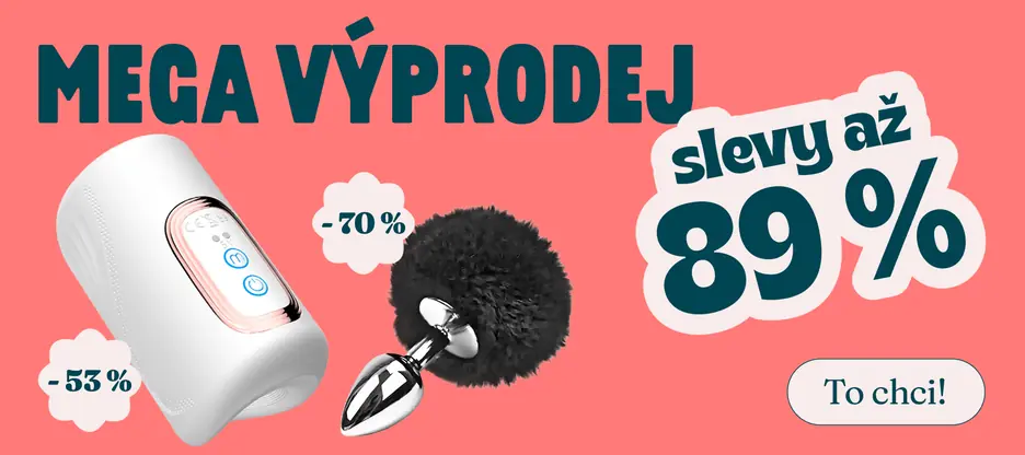 MEGA výprodej - slevy až 89 %