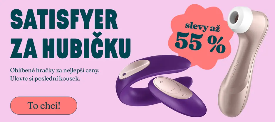SATISFYER za 👄 hubičku