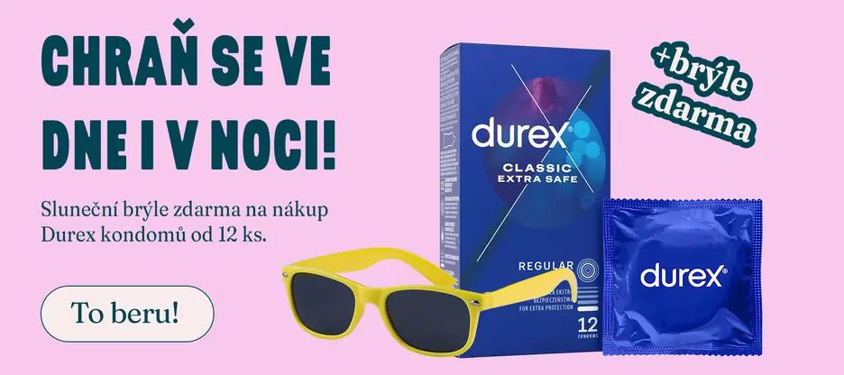 Chraňte se s Durexem v noci i ve dne