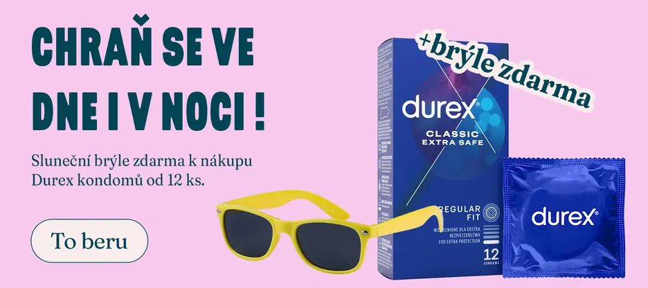 Chraňte se s Durexem v noci i ve dne