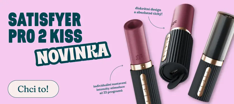 Novinka! Satisfyer Kiss 2 PRO