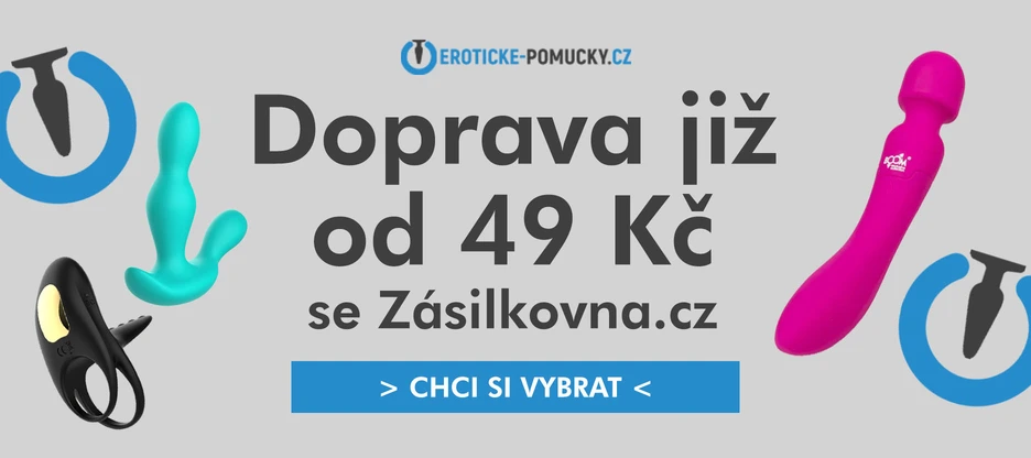 Doprava už za 49 Kč 🚚 se Zásilkovna.cz!